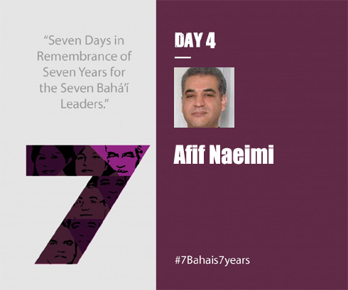 #7Bahais7years – Mr. Afif Naeimi